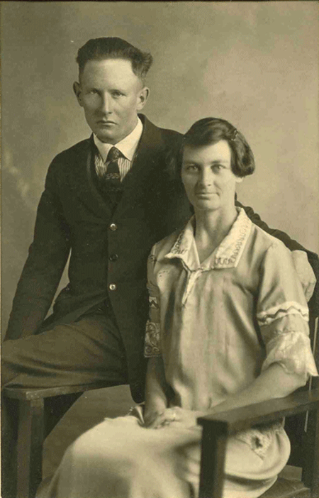 Clarence and Wilna Corcoran Wedding 