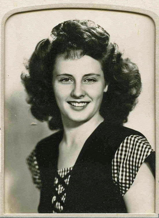 Eva Corcoran High School Graduation Picture