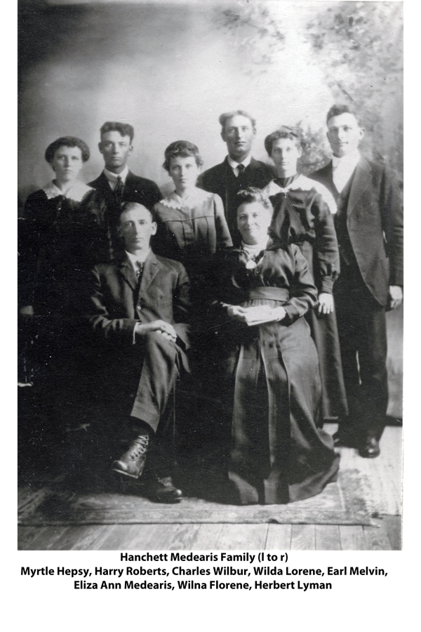Hanchett Medearis Family circa 1914