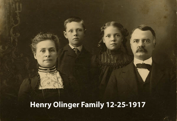 Henry Olinger Family Photograph