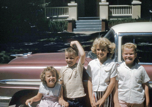 Pat, Mike and Kathy McGee and Lynette Simmonds